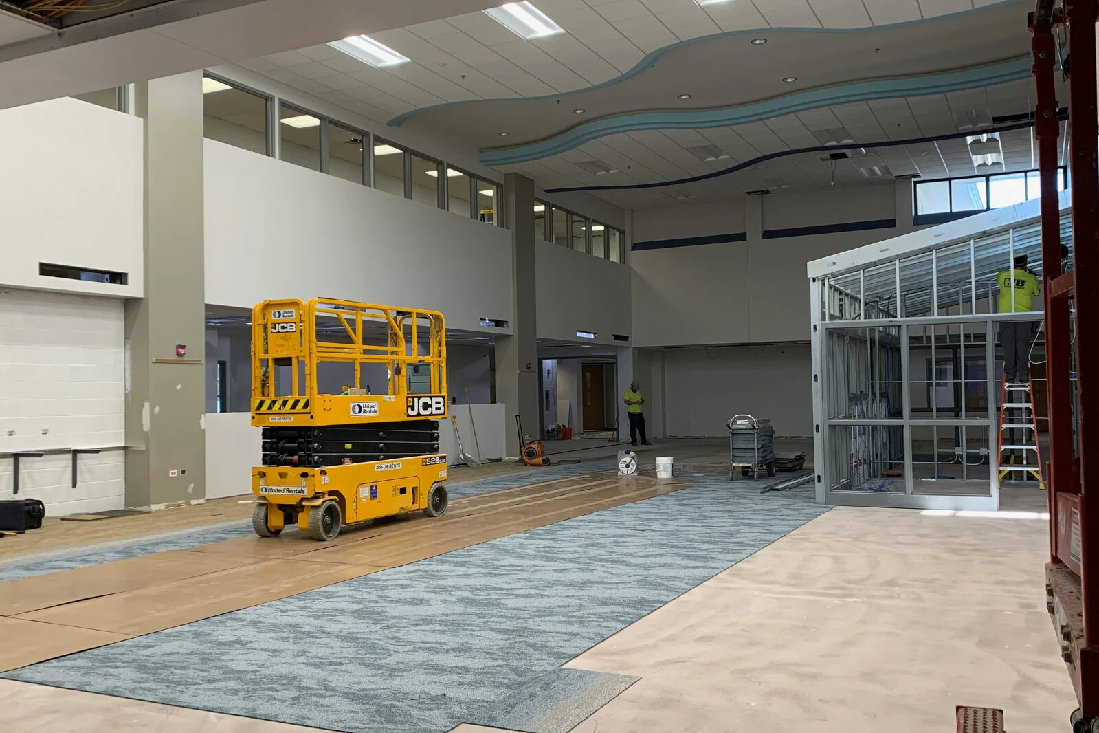 Frederick School Media Center construction July 2026