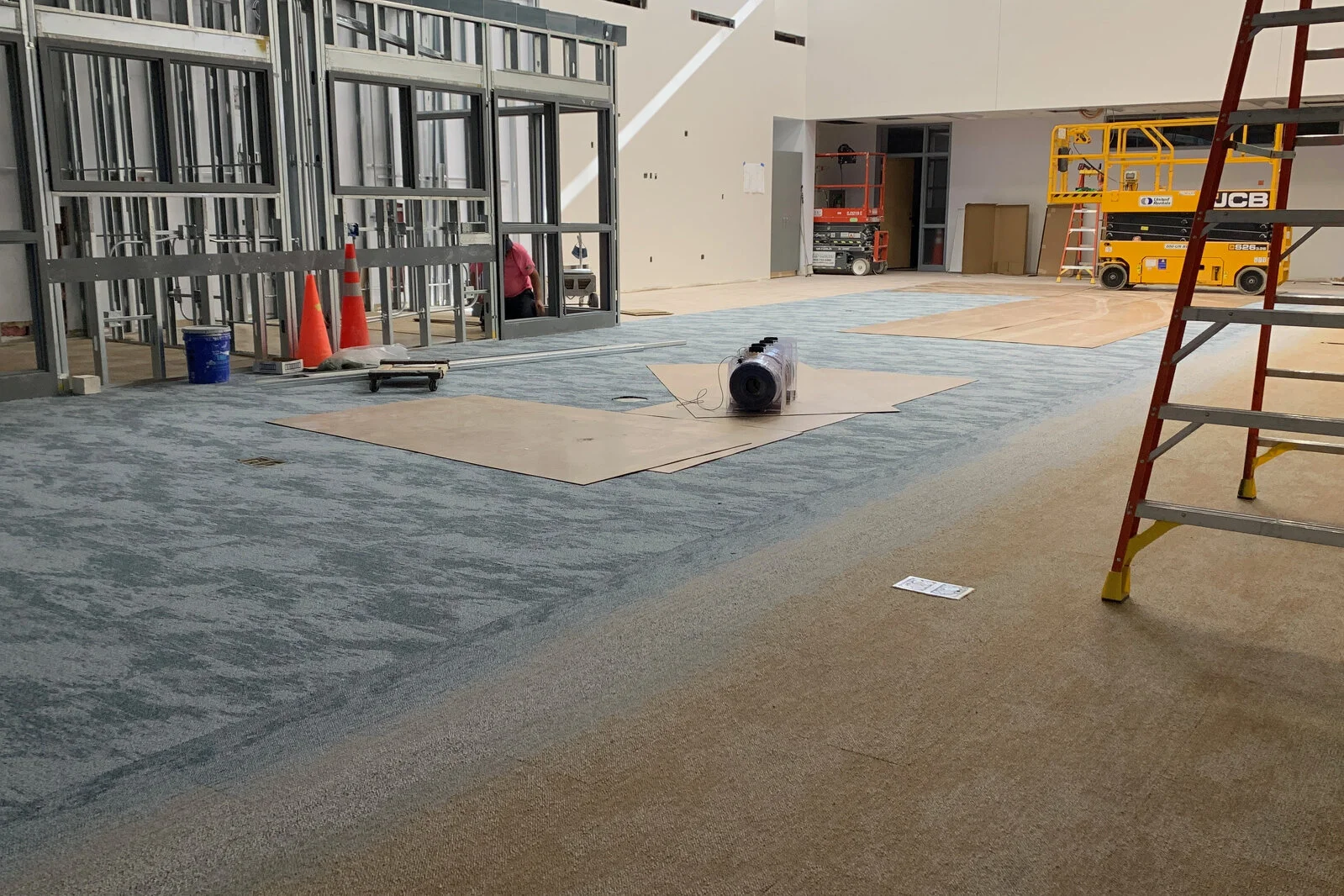Frederick School Media Center construction July 2026